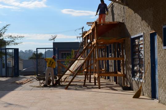 Escolas municipais estão passando por reformas e adequações