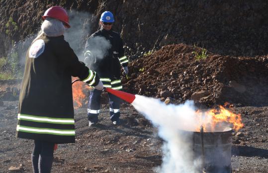 Curso formou equipes de brigada de emergência