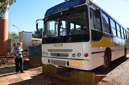 Veículos do transporte escolar municipal passaram por nova inspeção