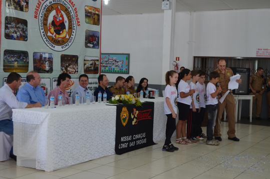 Programa Proerd teve número record de formandos em 2013