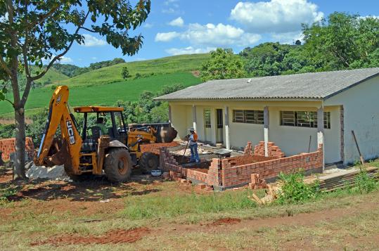 Construção do posto de saúde da comunidade de Estrela Gaúcha foi iniciada