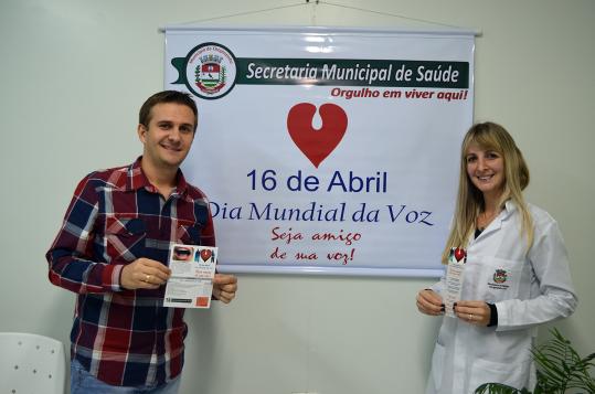 Secretaria de Saúde está realizando a campanha Seja amigo da sua voz