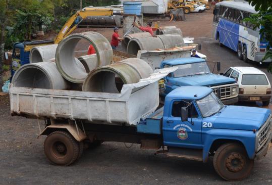 Município trabalha intensamente na recuperação dos estragos causados pela chuva