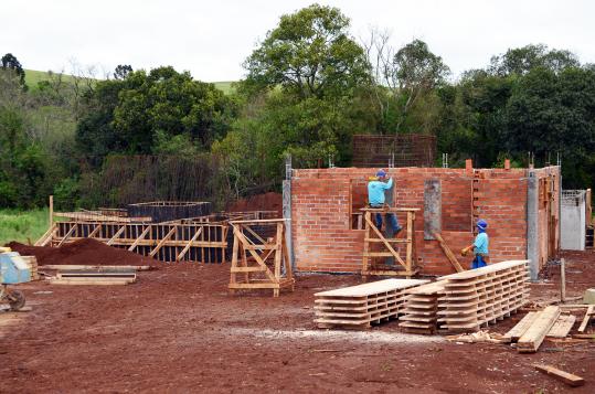 Sanepar investe 5,3 milhões na construção da nova estrutura para captação e abastecimento de água