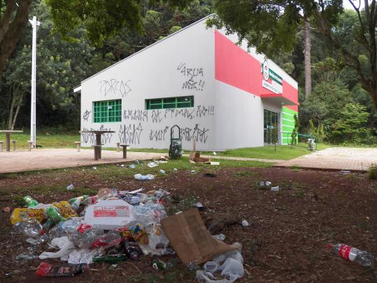 Academia Municipal de Saúde foi depredada