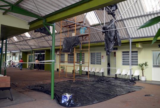 Centro de Saúde de Chopinzinho está passando por reforma