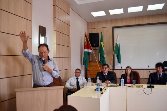 Vice-prefeito Rogério Masetto assumiu a Prefeitura de Chopinzinho