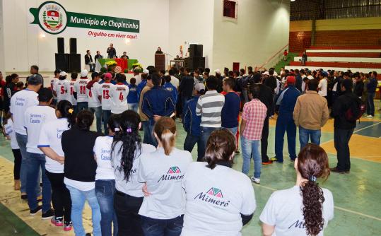 1.400 atletas disputam a 3ª edição dos Jogos do Trabalhador