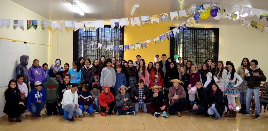 Festa junina promoveu integração entre alunos