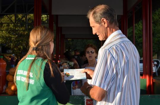 Mobilização na Avenida marcou o início da Campanha Agosto Azul