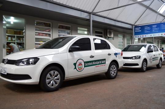 Município investe na aquisição de veículos para o setor de Saúde