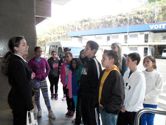 Projeto à Caminho do Futuro promoveu visitação à usina hidrelétrica