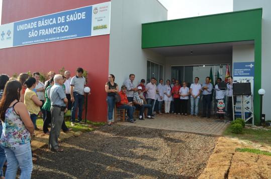 Nova Unidade Básica de Saúde é inaugurada em São Francisco