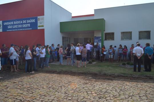 Secretaria de Saúde inaugura Unidade Básica de Saúde de São Luiz