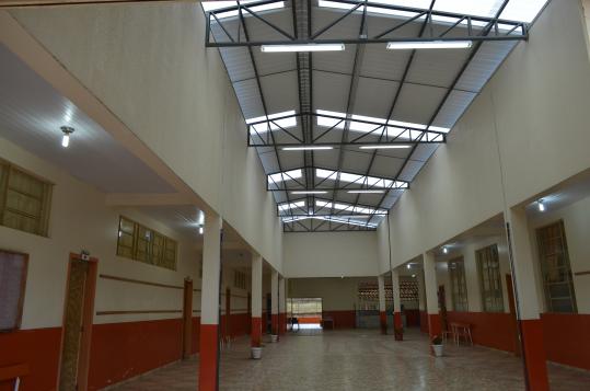 Escola Maria Evanira recebe nova cobertura em suas instalações