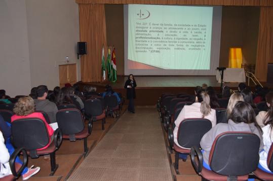 Palestra marca o início de Campanha de Erradicação do Trabalho Infantil em Chopinzinho