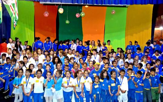 Escola Municipal de Excelência participa do Encontro de Educandos em Coronel Vivida