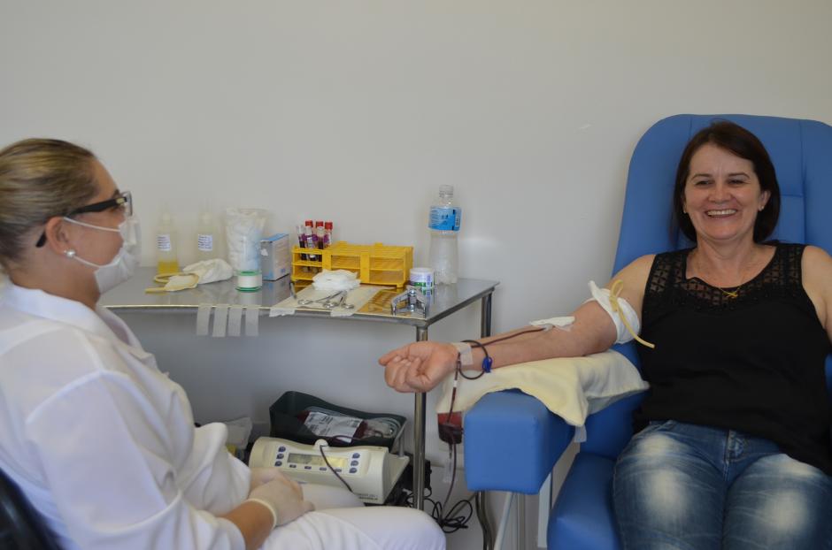 Campanha de Doação de Sangue coleta 100 bolsas em um dia