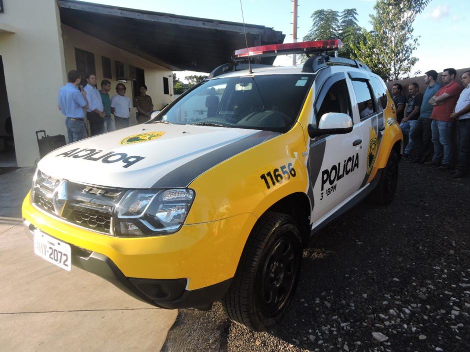 Nova viatura é entregue para Polícia Militar de Chopinzinho