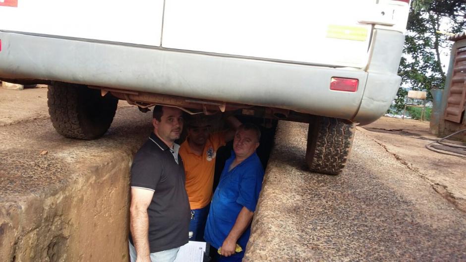 Secretaria de Educação realiza vistoria mecânica nos veículos de transporte escolar
