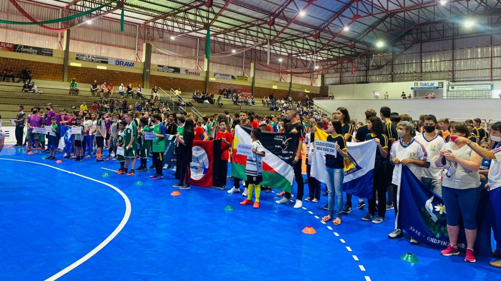 CHOPINZINHO REALIZA ABERTURA DOS JOGOS ESCOLARES FASE MUNICIPAL