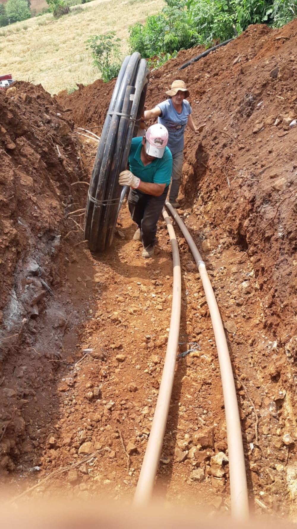 25 KM DE REDE DE ÁGUA ESTÃO EM PROCESSO FINAL NO INTERIOR DE CHOPINZINHO