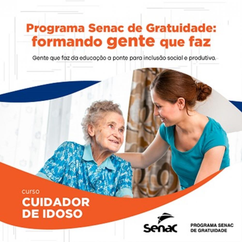 CHOPINZINHO ABRE INSCRIÇÕES PARA CURSO: CUIDADOR DE IDOSO