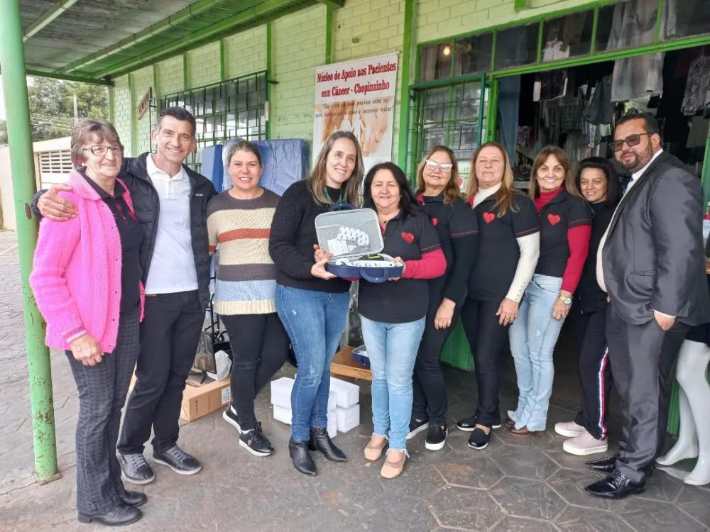 ONCVIDA REALIZA REPASSE DE EQUIPAMENTOS PARA ENTIDADES DO MUNICÍPIO DE CHOPINZINHO
