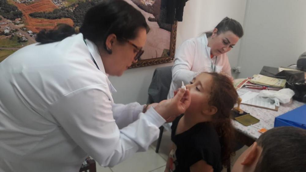 CAMPANHA CONTRA POLIOMIELITE ALCANÇA TAXA SATISFATÓRIA DE CRIANÇAS IMUNIZADAS