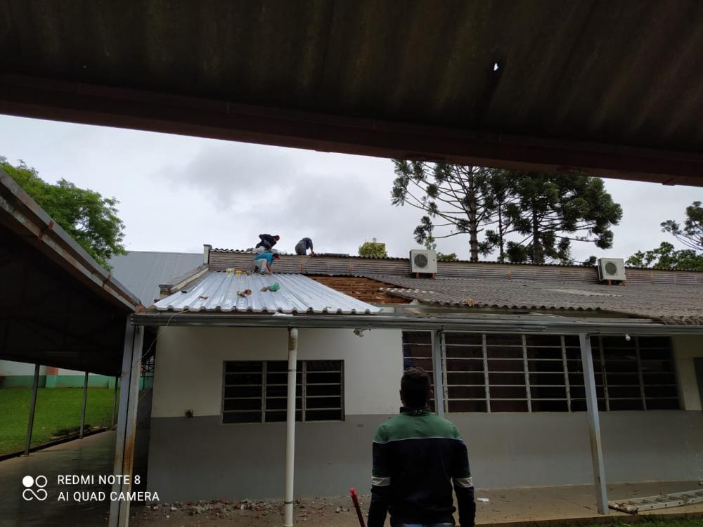 ADMINISTRAÇÃO MUNICIPAL INICIA REFORMAS NA ESCOLA DE EXCELÊNCIA