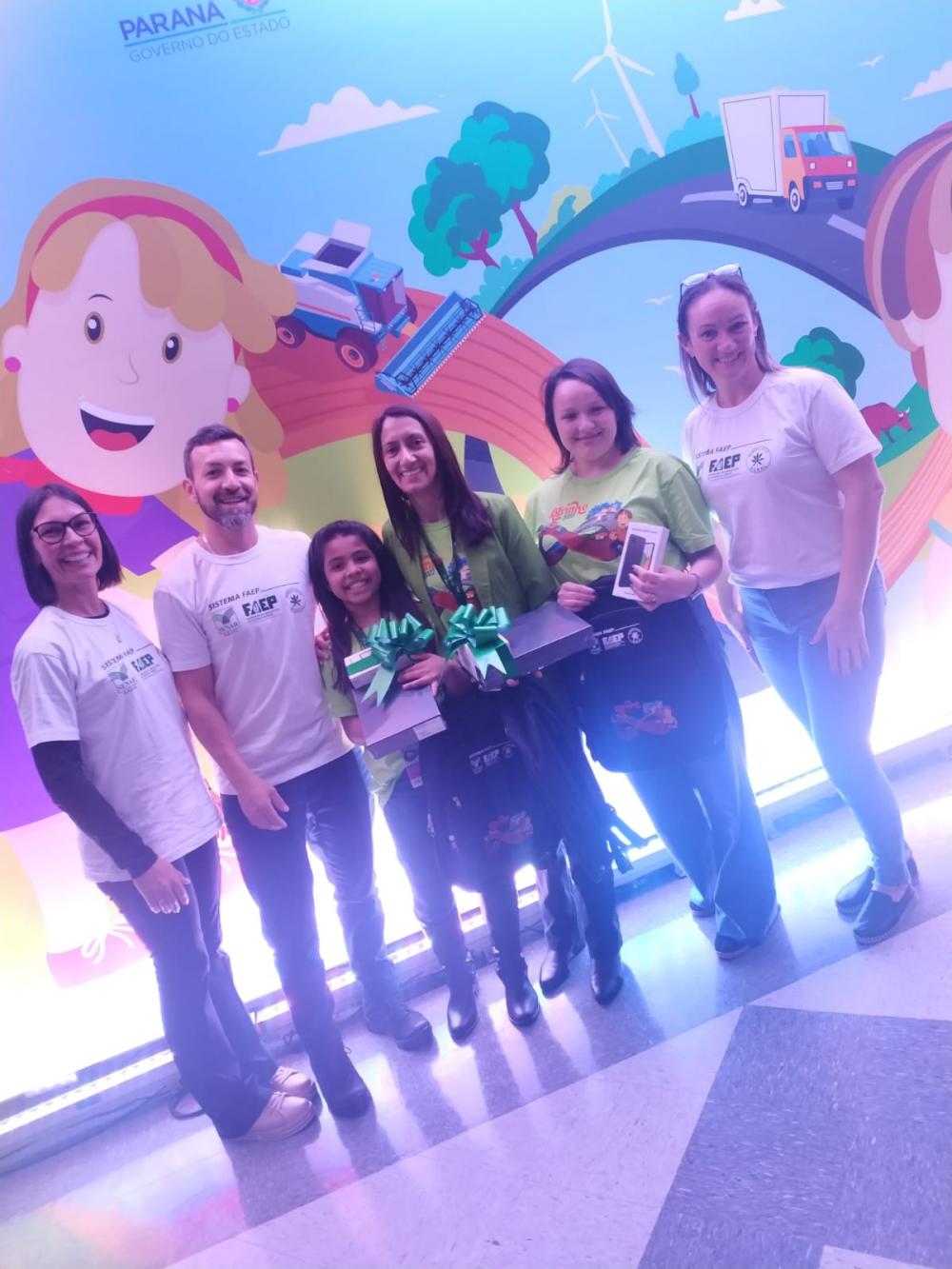 ESCOLAS DE CHOPINZINHO SÃO PREMIADAS NO PROGRAMA AGRINHO 2022.