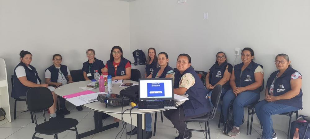 MUNICÍPIO DE CHOPINZINHO REALIZA CURSO - SAÚDE COM AGENTE