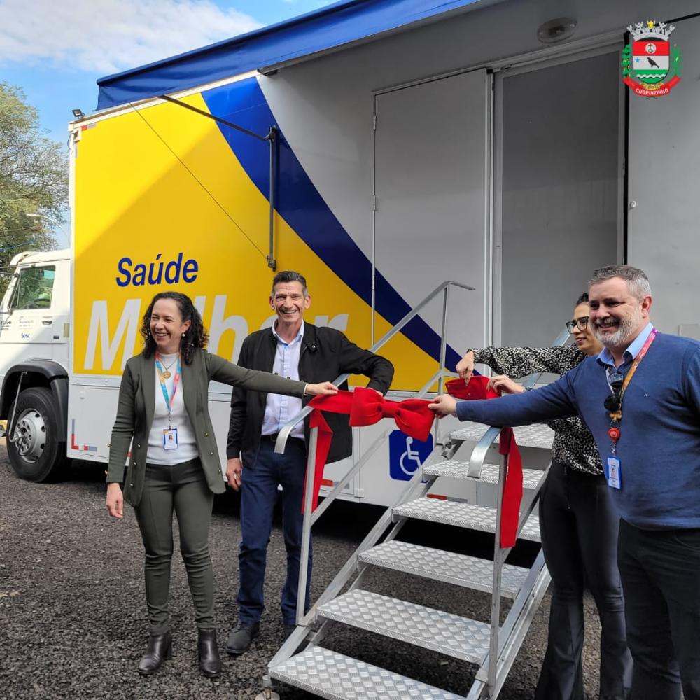 PREFEITURA MUNICIPAL REALIZA LANÇAMENTO DO PROJETO UNIDADE MÓVEL SESC SAÚDE MULHER