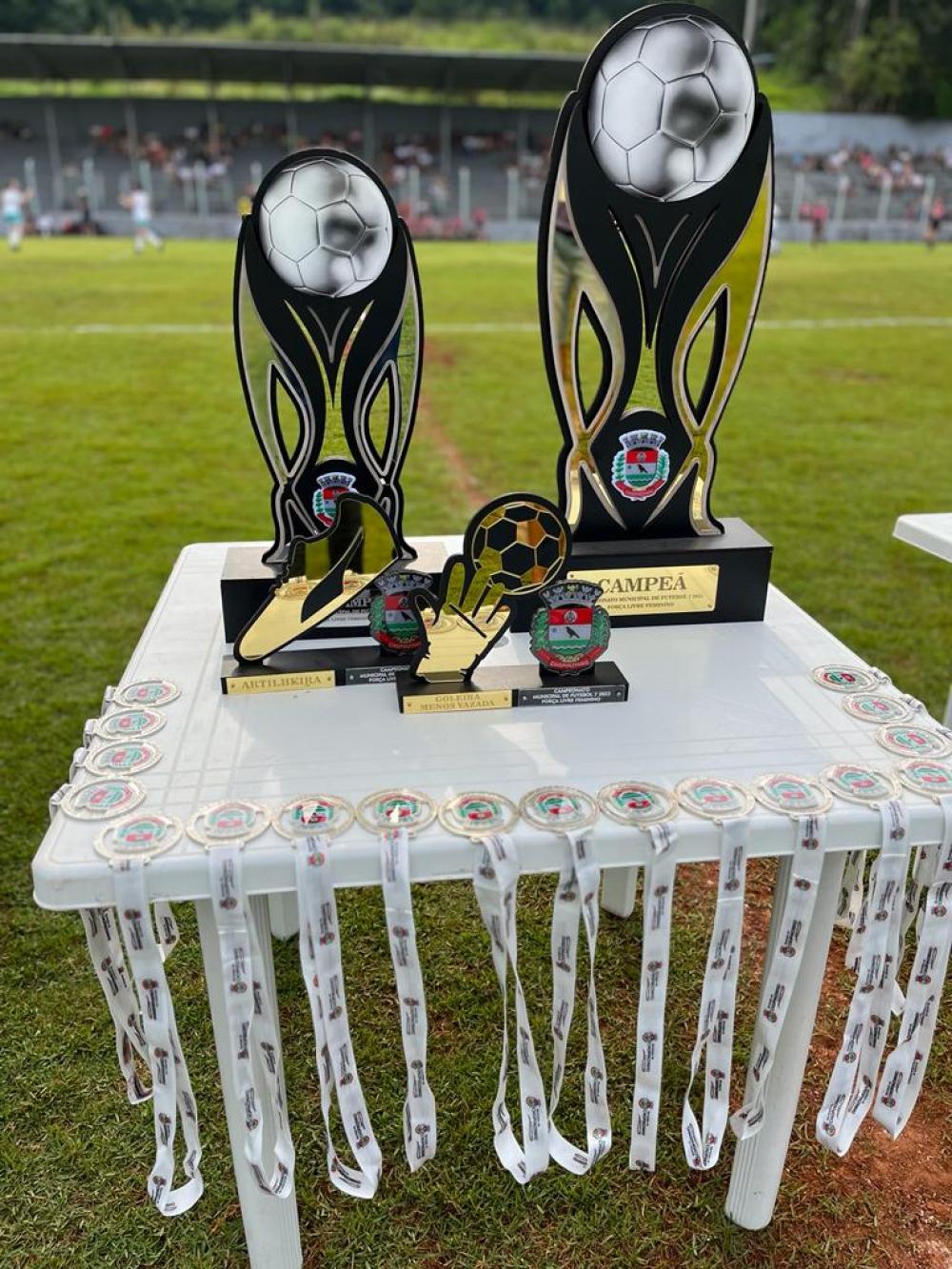 FINAIS DO CAMPEONATO DE FUTEBOL 7 ACONTECERAM NO ÚLTIMO DOMINGO.