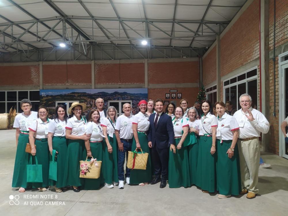 Chopinzinhenses participam de Encontro dos Difusores do Talian em Nova Bassano-RS