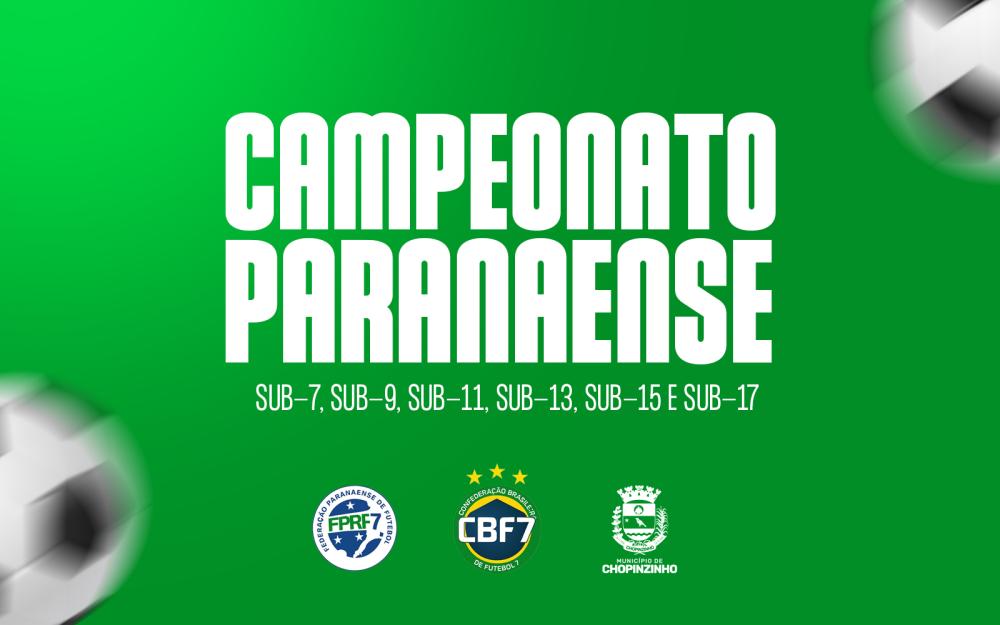 Campeonato Paranaense de Futebol Sete reúne atletas de todo o Paraná em Chopinzinho